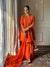 DEEPIKA KEWALRAMANI IN ORANGE CHANDERI KURTA SET