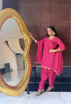 RIDHIMA VASHISTH IN FUSCIA FESTIVE SALWAR SET