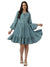 POLKA TIRED WESTERN DRESS