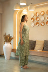TWISHA JHAVERI IN WILDERNESS ON SLIT MUSLIN TUNIC SET