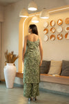 TWISHA JHAVERI IN WILDERNESS ON SLIT MUSLIN TUNIC SET