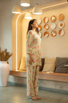 ABSTRACT POP ON CRINCLE COTTON CO-ORD SET