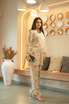 ABSTRACT POP ON CRINCLE COTTON CO-ORD SET