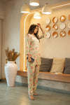 ABSTRACT POP ON CRINCLE COTTON CO-ORD SET